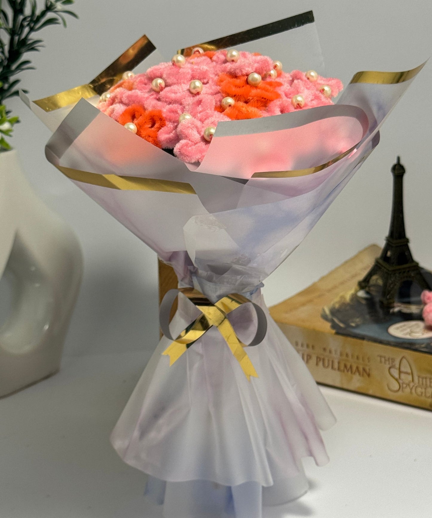 The Pearl Blossom Peaches & Cream Bouquet