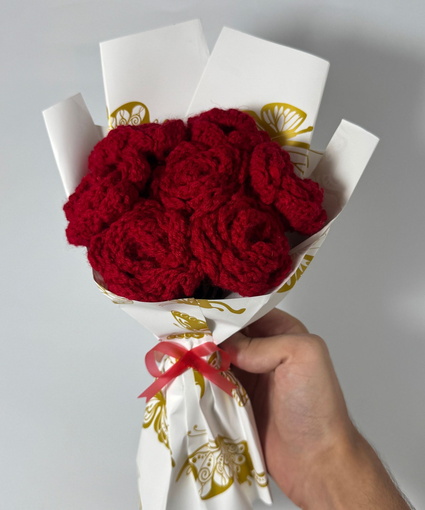 The Classic Crimson Rose Bouquet