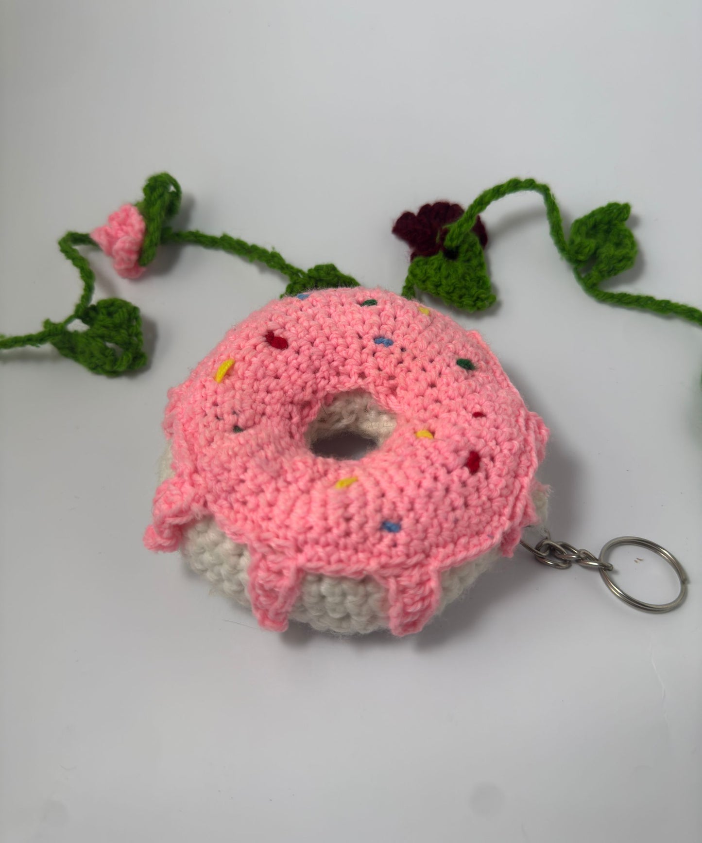 The Sprinkle Donut Keychain