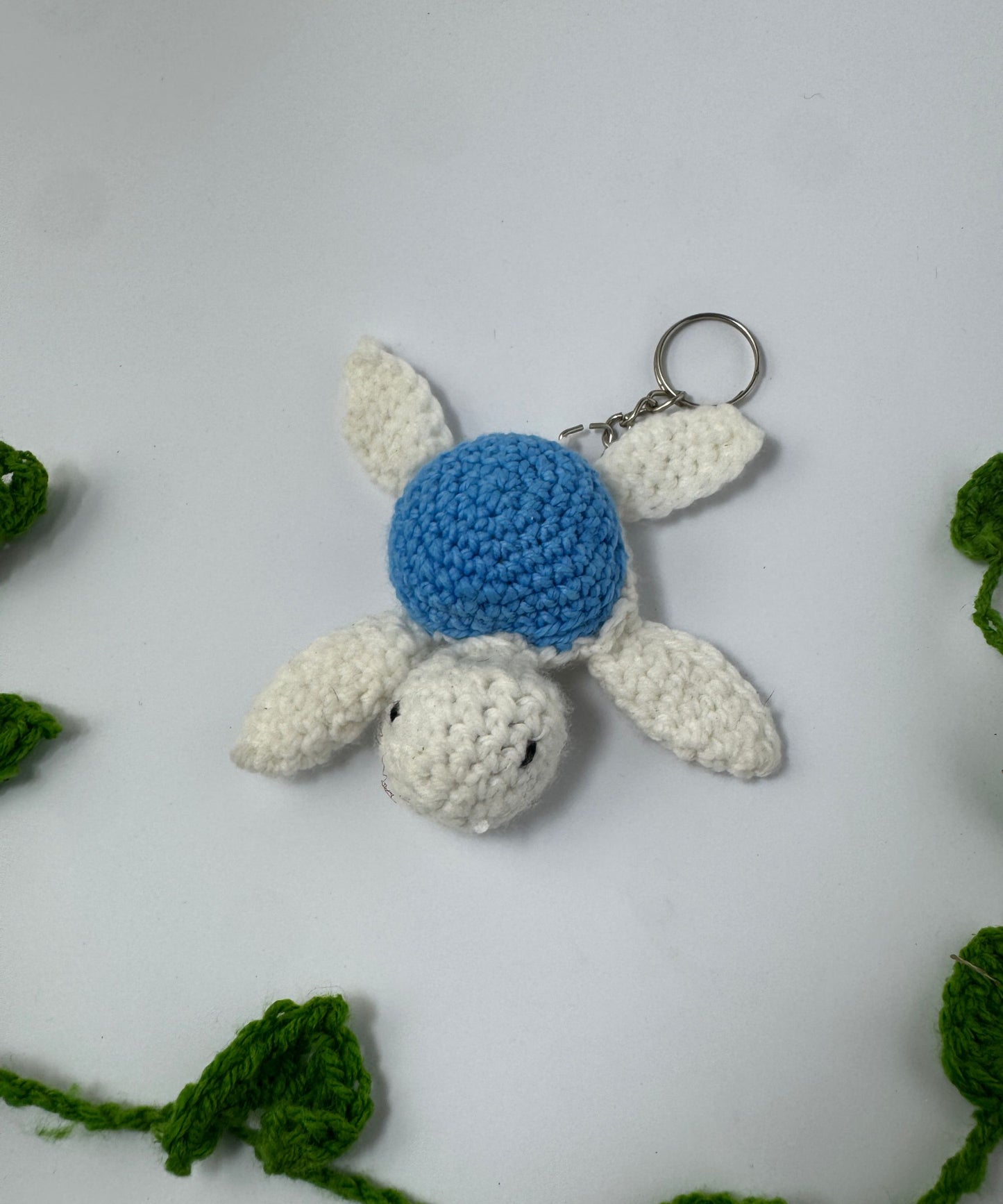 The Tiny Turtle Crochet Keychain