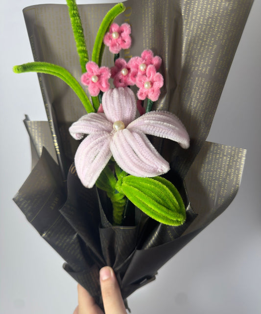 The Blush & Pearl Elegance Bouquet