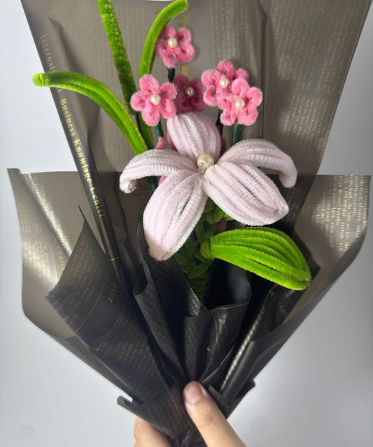 The Blush & Pearl Elegance Bouquet