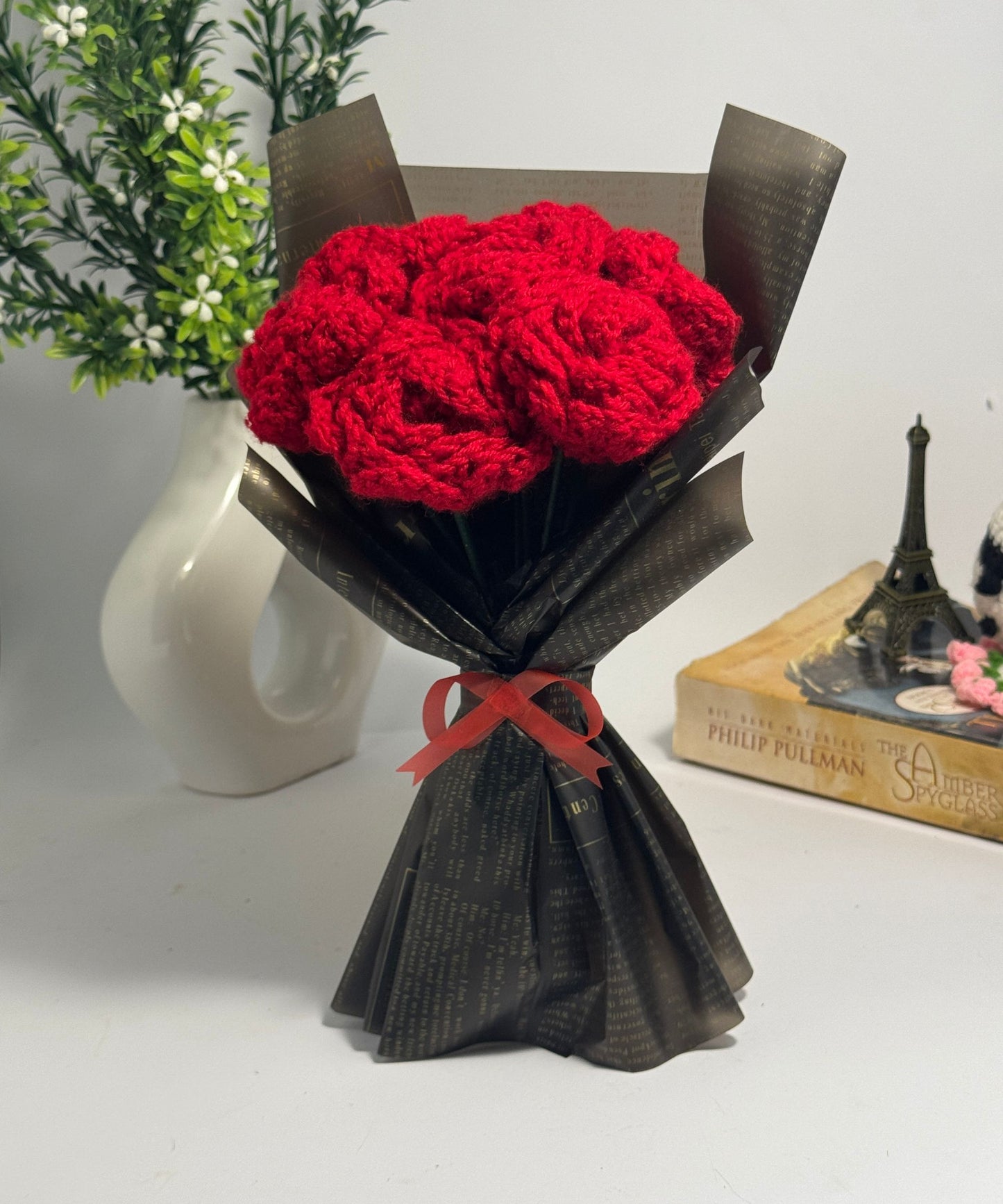 The Classic Crimson Rose Bouquet