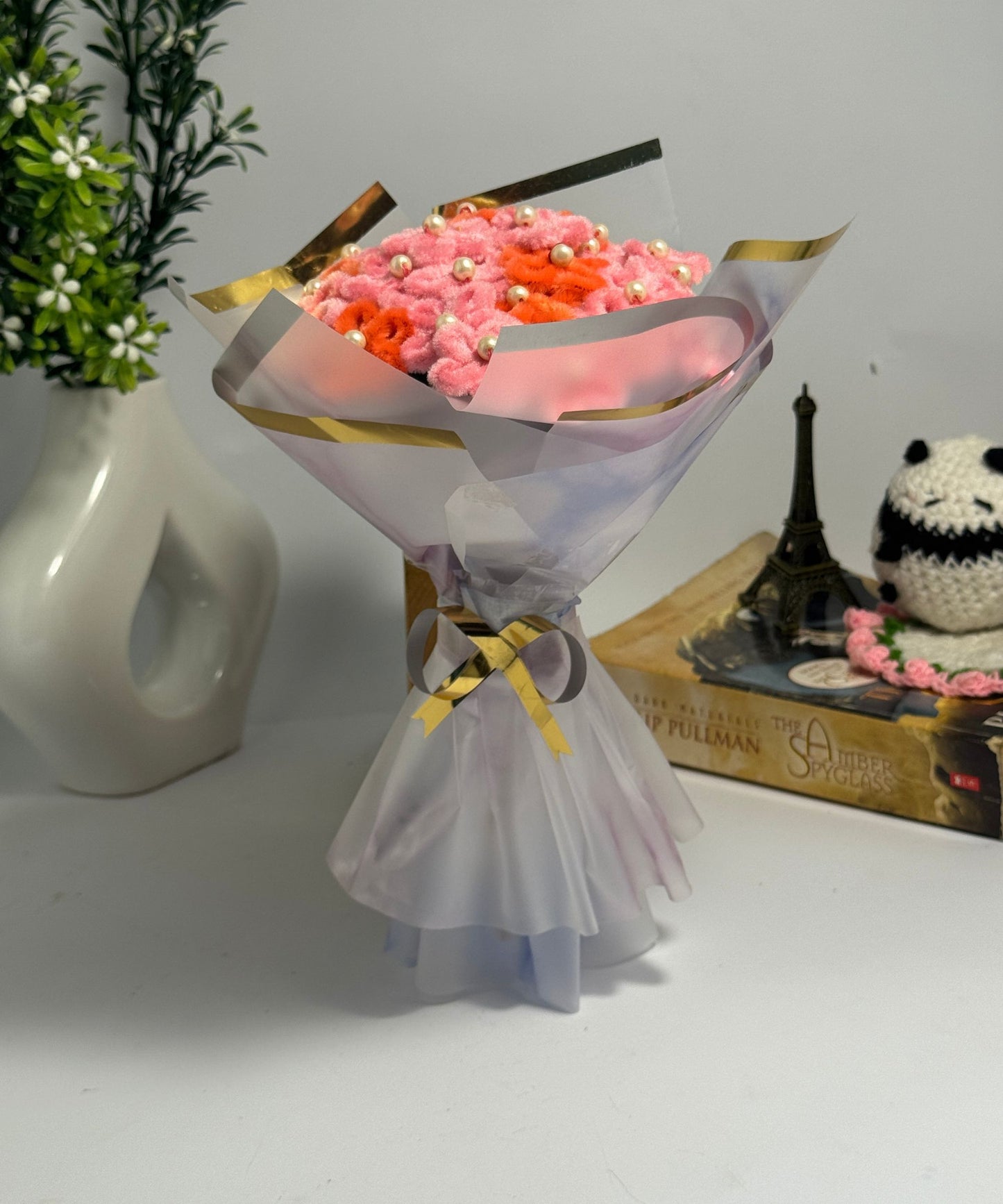 The Pearl Blossom Peaches & Cream Bouquet