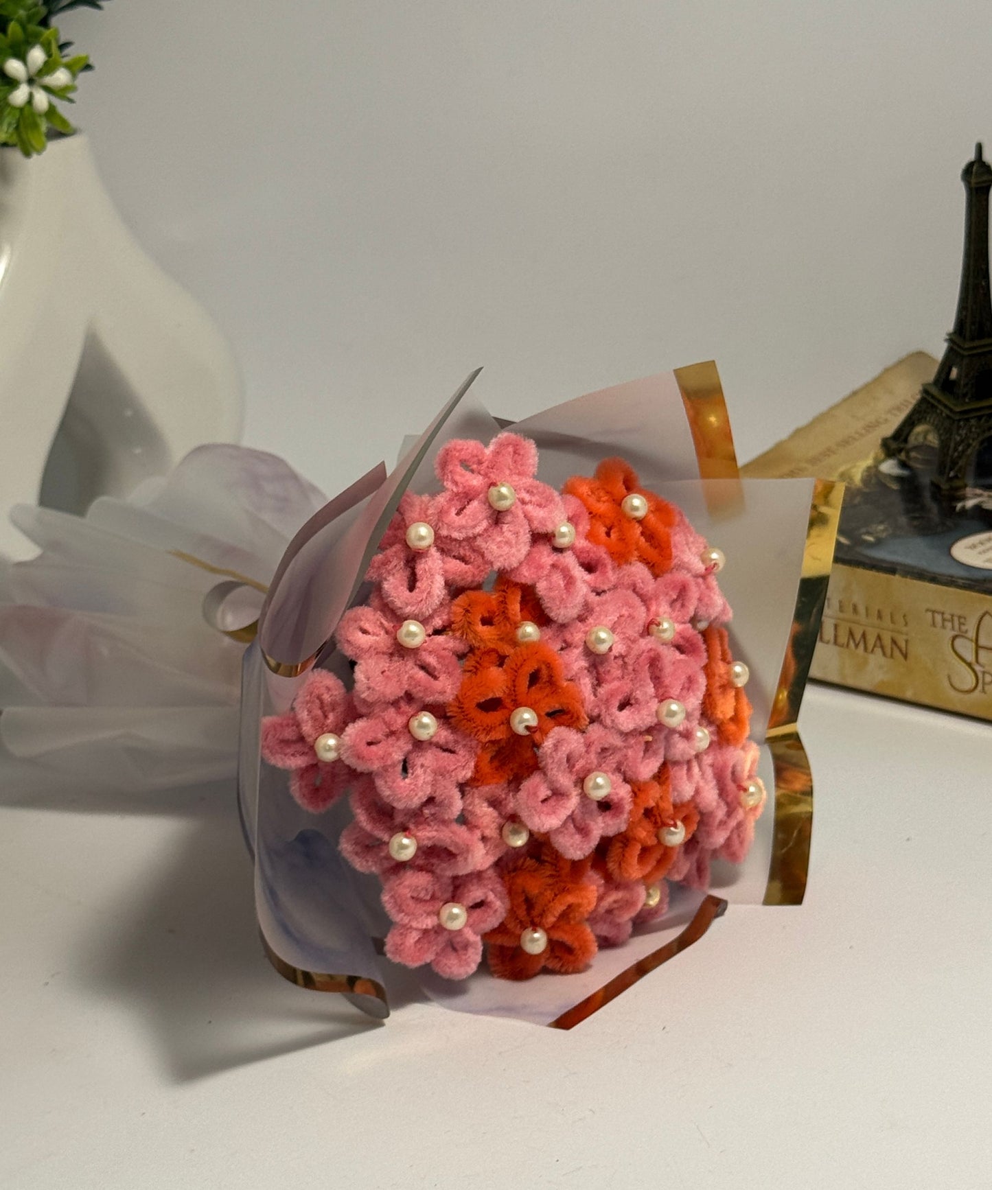 The Pearl Blossom Peaches & Cream Bouquet