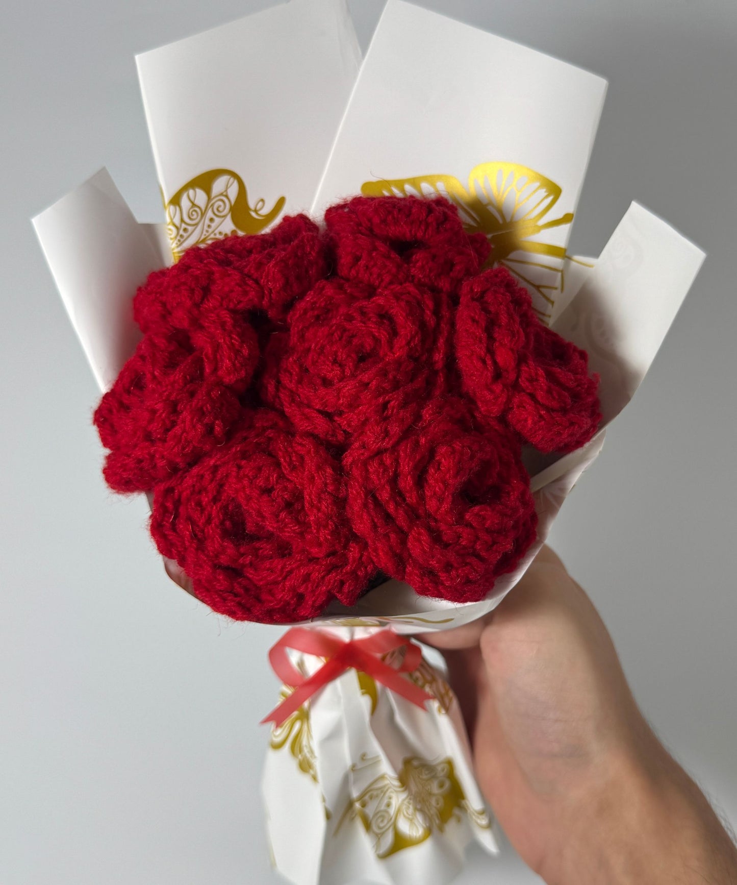 The Classic Crimson Rose Bouquet