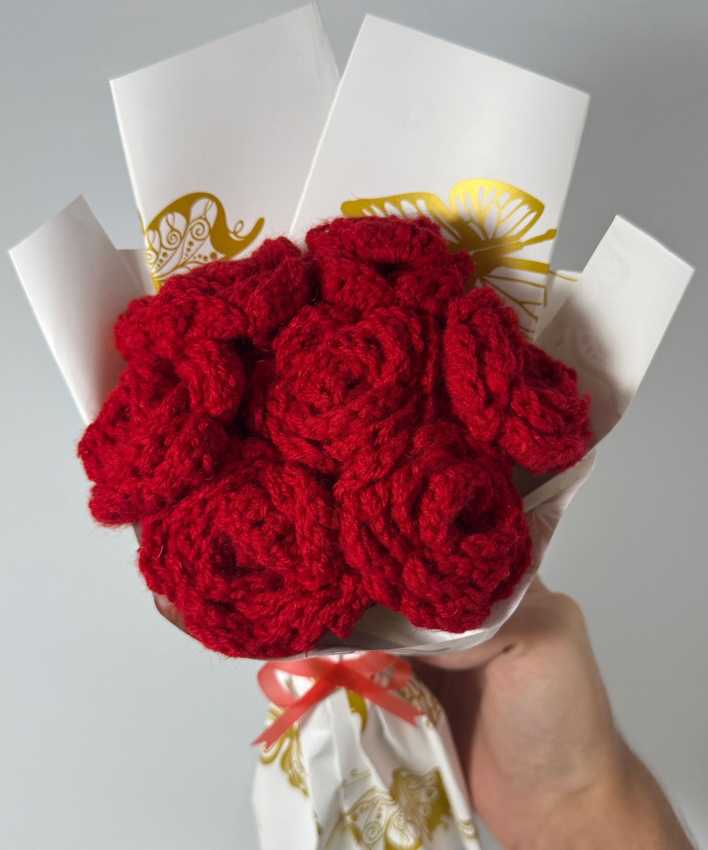 The Classic Crimson Rose Bouquet