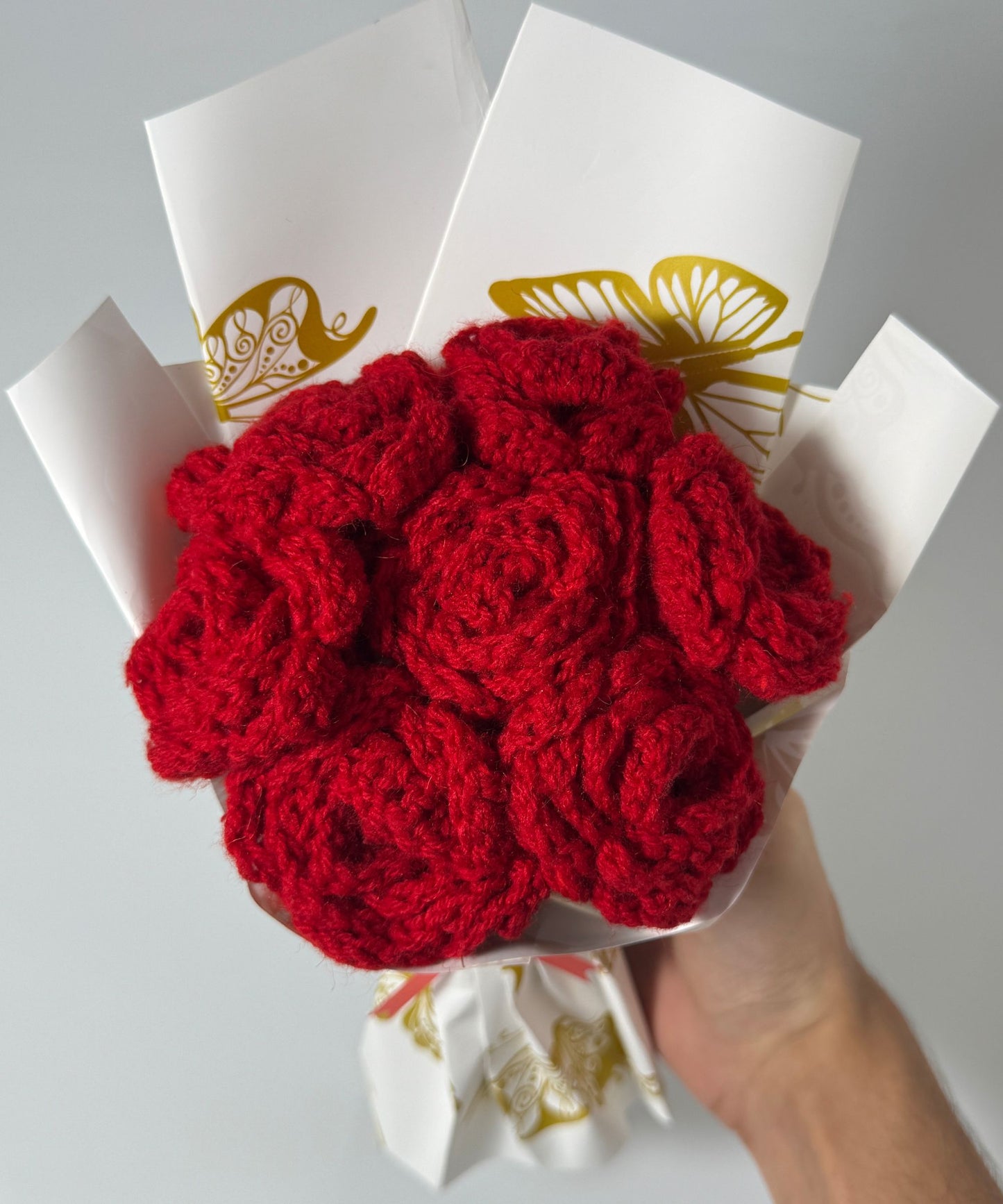 The Classic Crimson Rose Bouquet