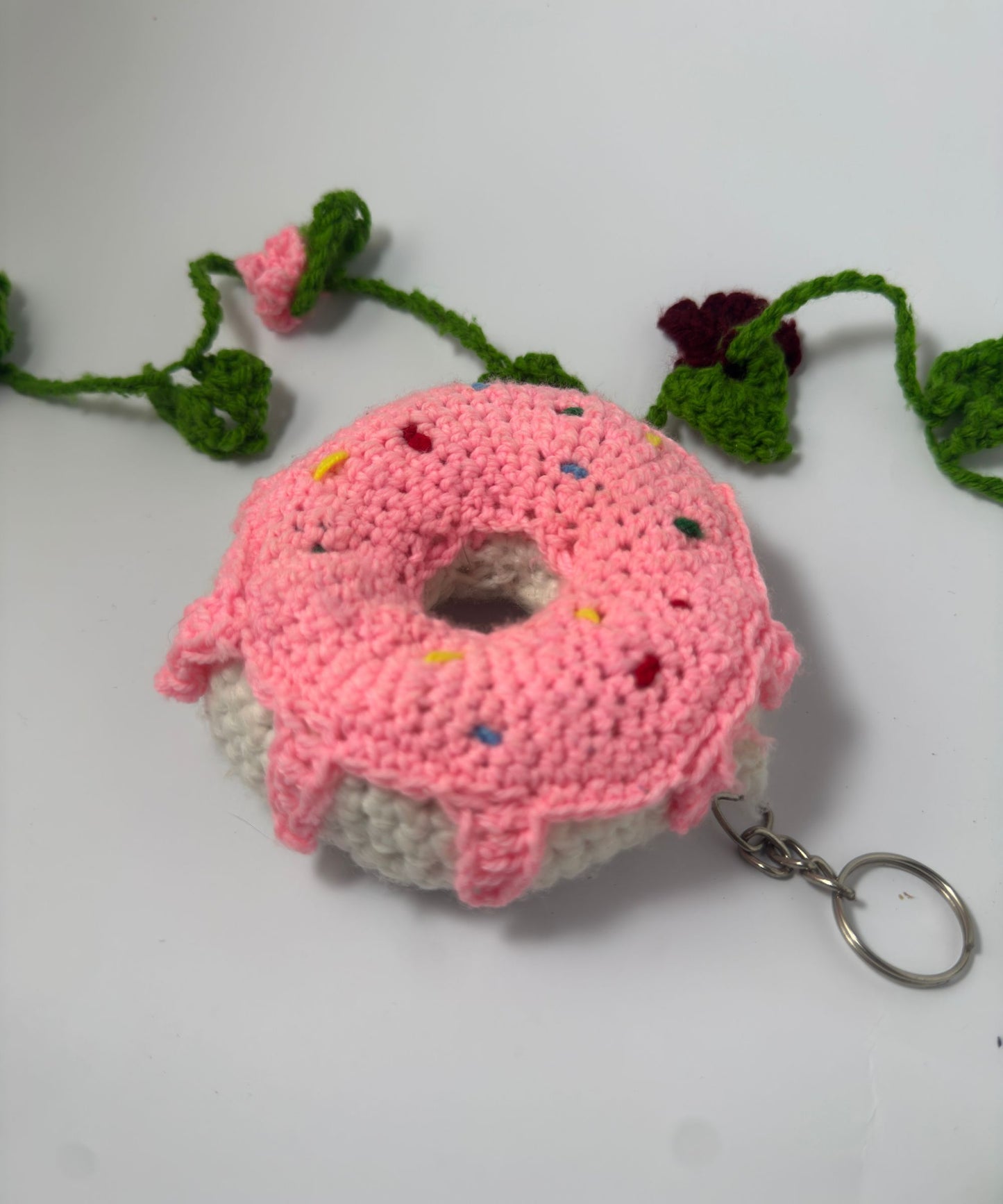 The Sprinkle Donut Keychain