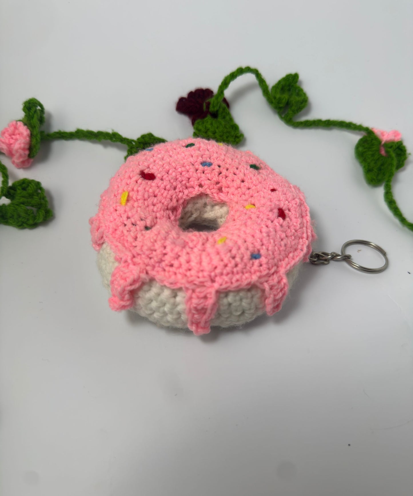 The Sprinkle Donut Keychain