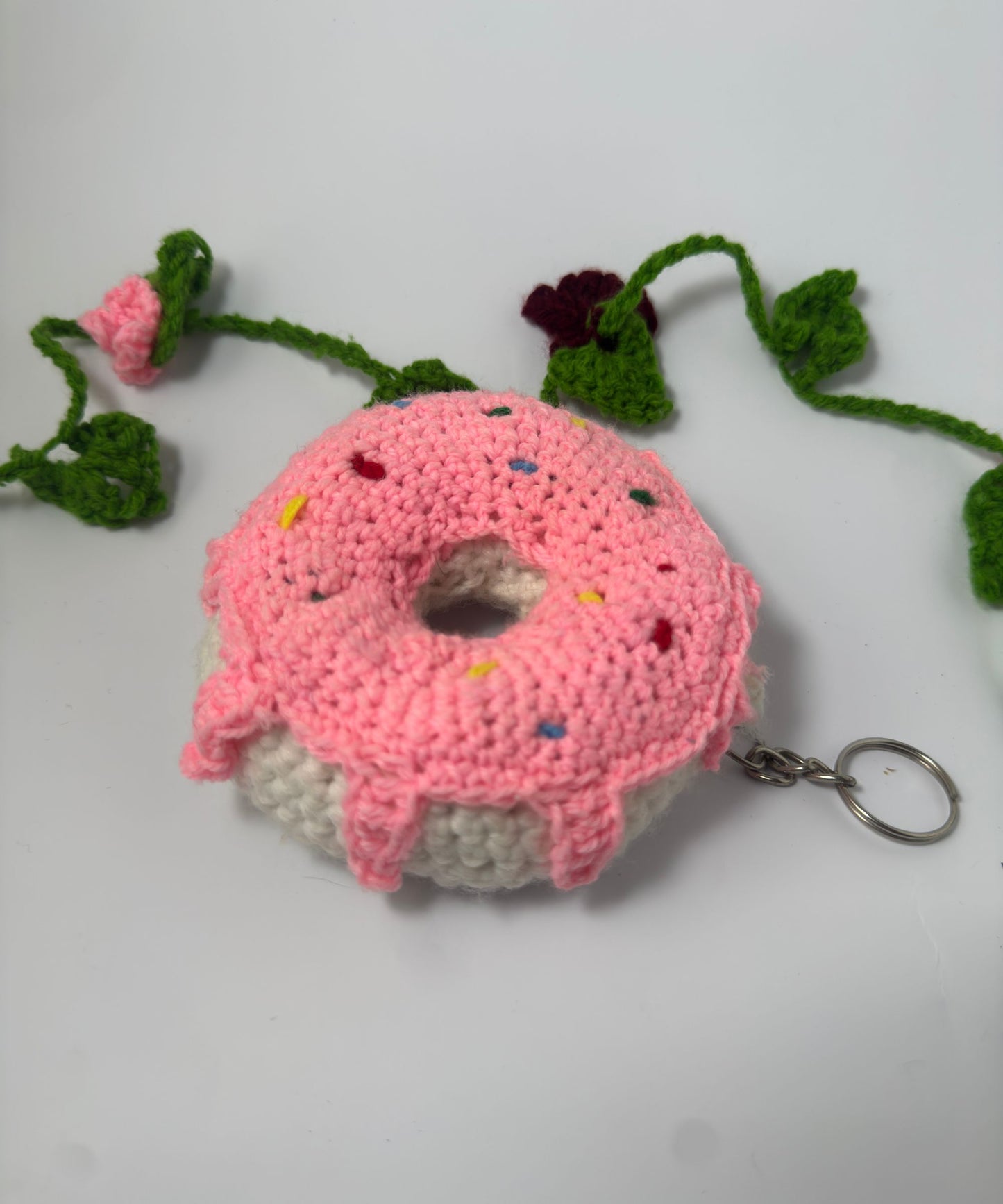 The Sprinkle Donut Keychain