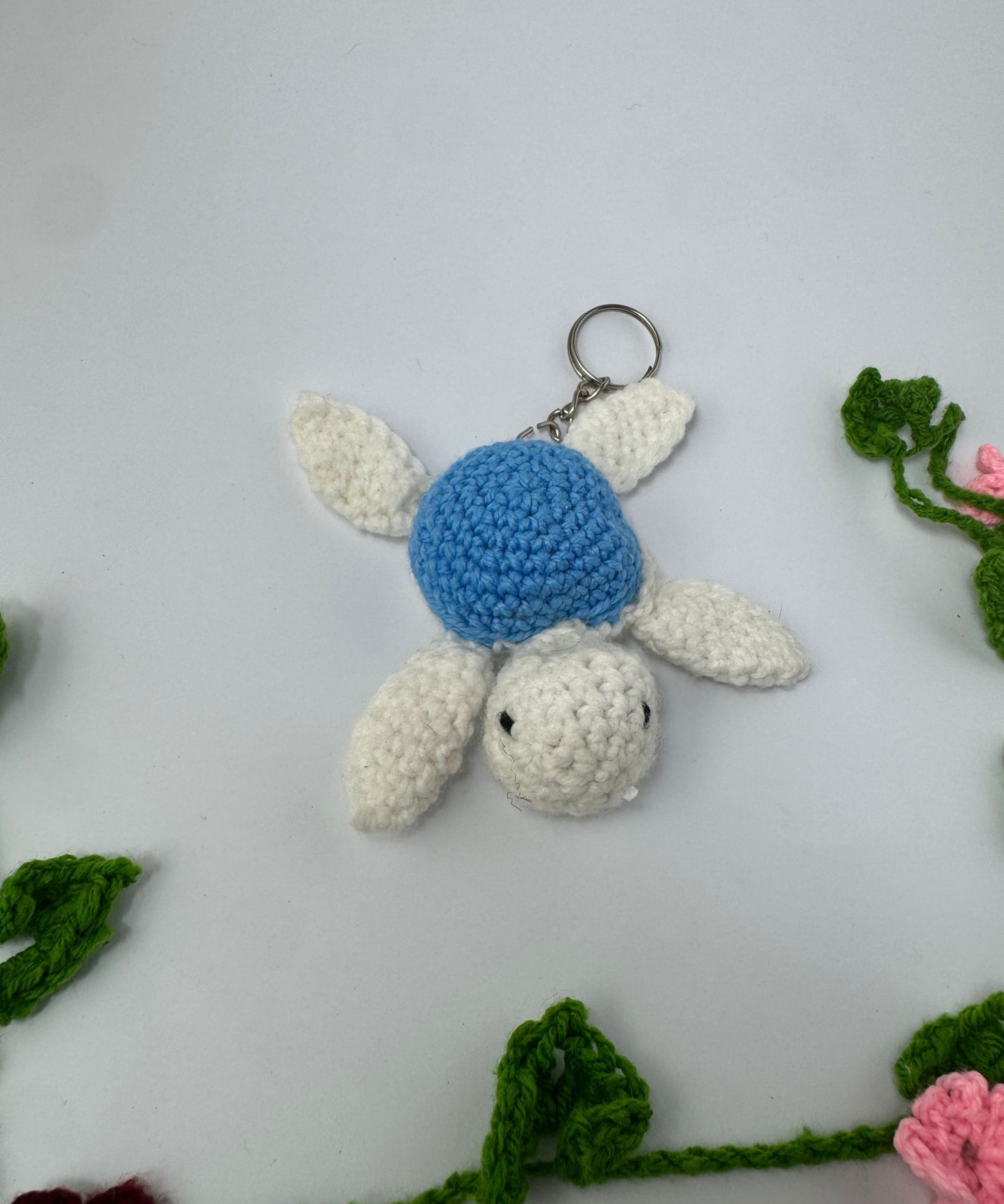 The Tiny Turtle Crochet Keychain