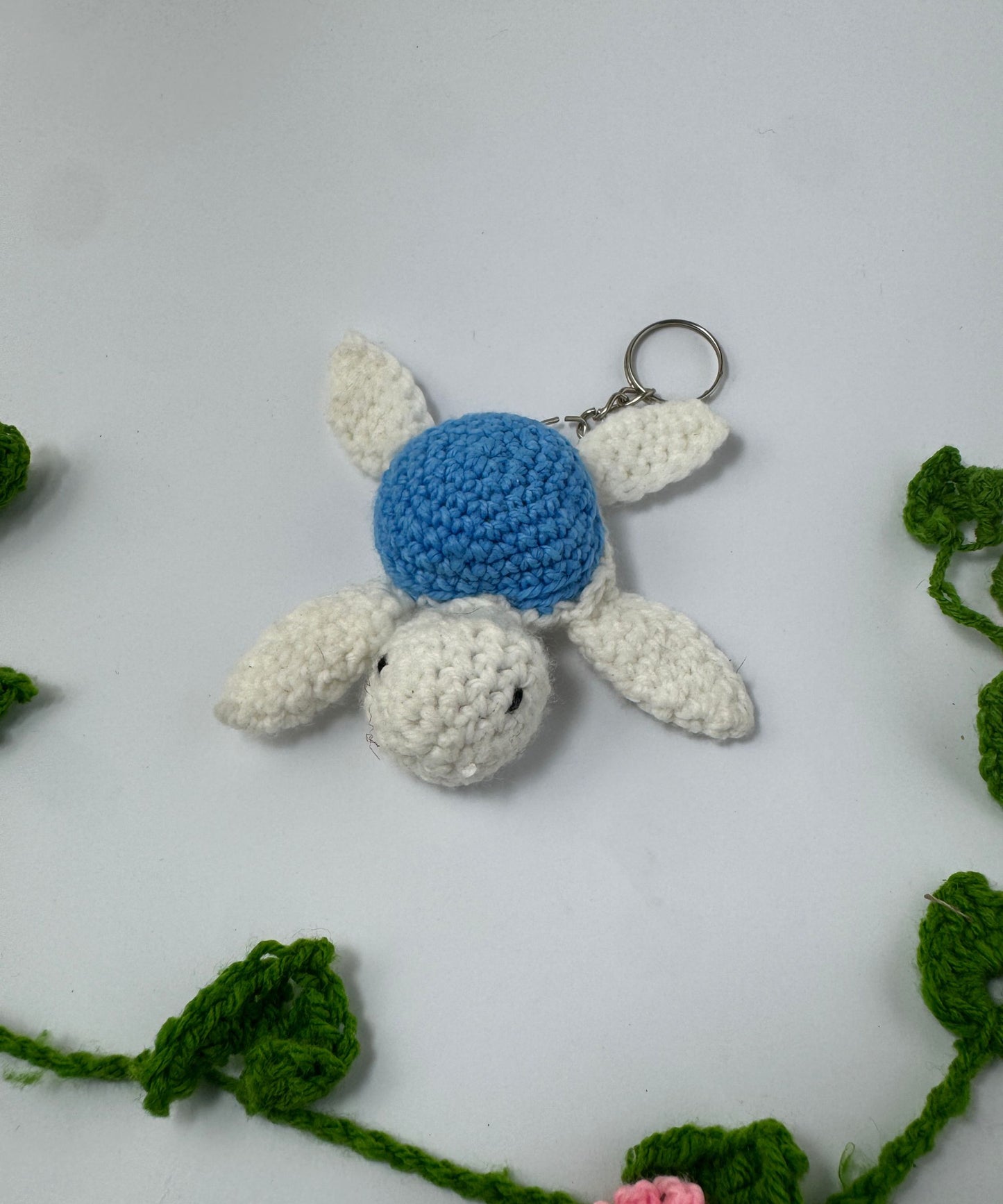 The Tiny Turtle Crochet Keychain