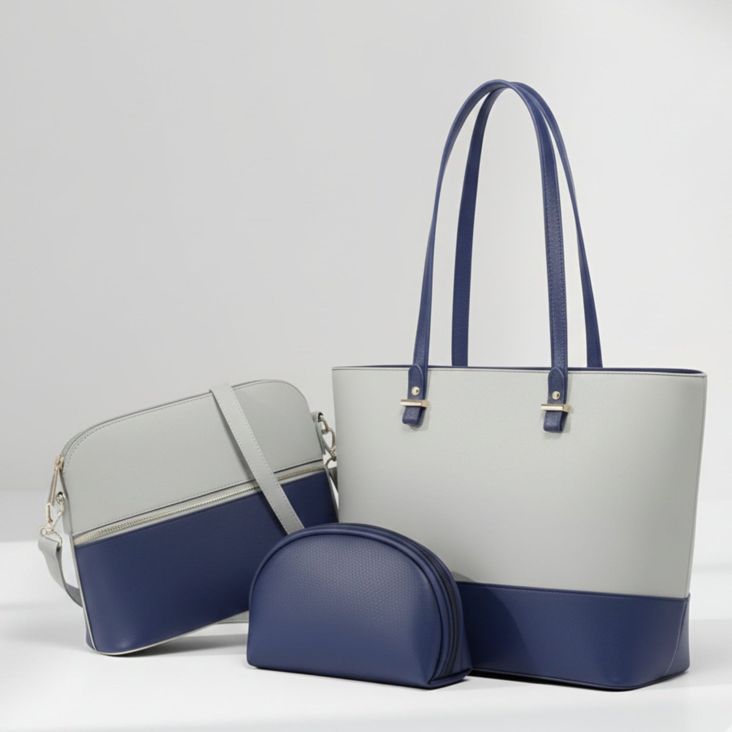 Bella Set of 3 Bags (Royal Blue)